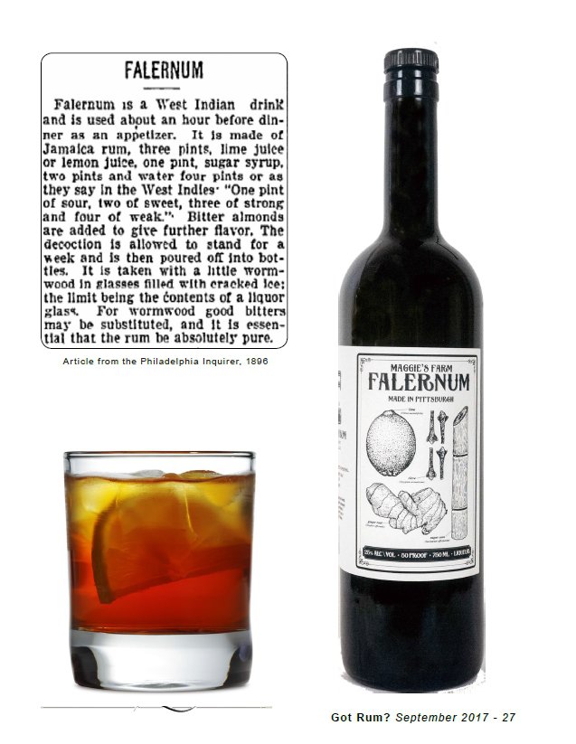 Falernum from Pittsburgh? Yes Please! - Got Rum? Magazine